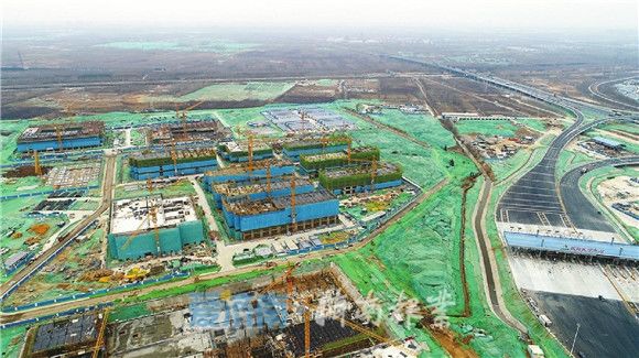 山东第一医科大学初露真容 首批建筑将于今年6月底竣工