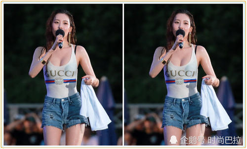 167李宣美和162金泫雅同在雨跳舞，终于见识到的真正“漫画腿”