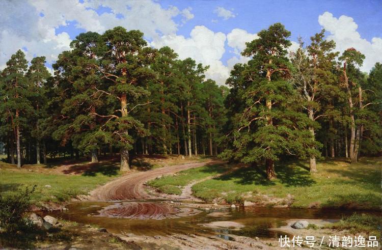 油画技法:画油画风景时,该如何选定视角