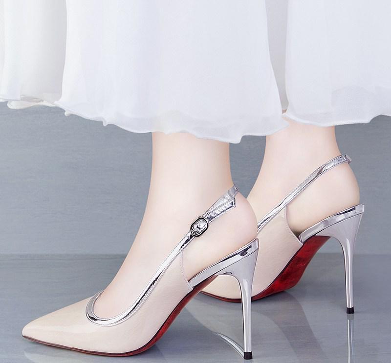 真迷人，老婆新买的“淑女风”高跟鞋，穿上显高显气质，百看不腻