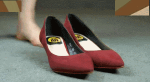 高跟鞋只要这样穿，跑个800米都不在话下!