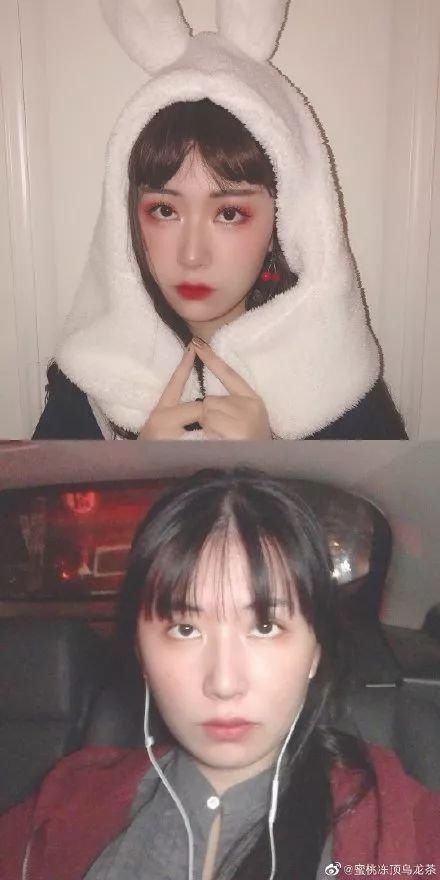 『女生』女生化妆后的迷之自信?简直不敢相信自己的眼睛,这就是整容吧!