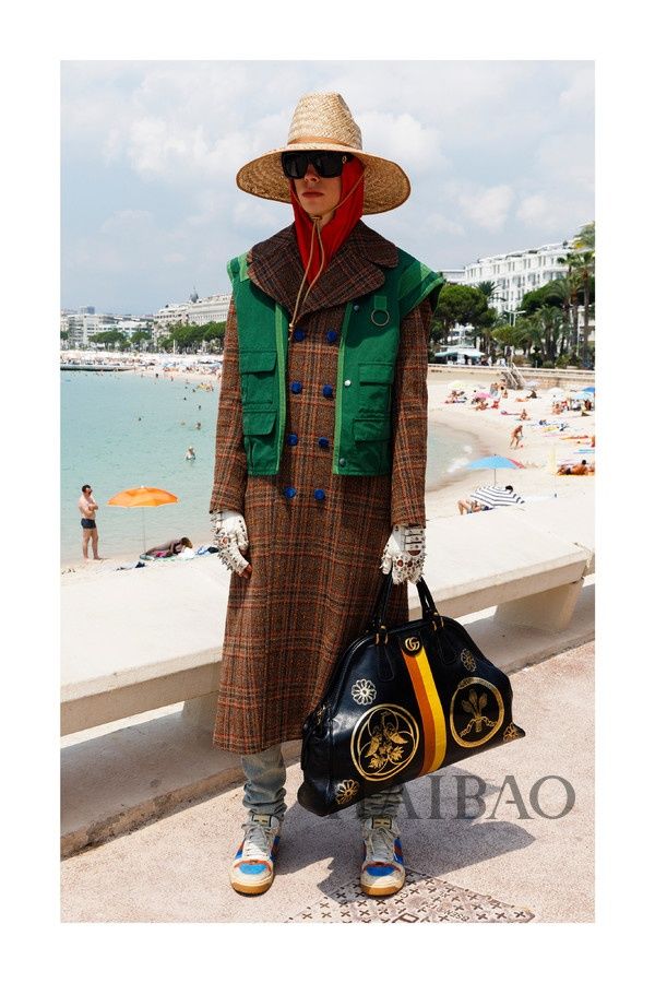 古驰  2019早春男士系列Lookbook:米开理心中的浮华世界!