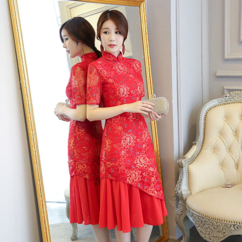 金九银十结婚季!强烈推荐“大牌”婚宴礼服，端庄优雅，韵味十足