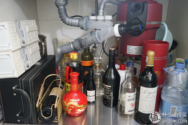 最终还是没逃脱换换换:Submarine 潜水艇 CSQ-2B 双槽垃圾处理器下水管