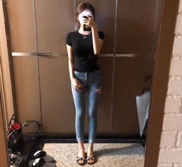 紧身牛仔裤，穿出女人好身材！