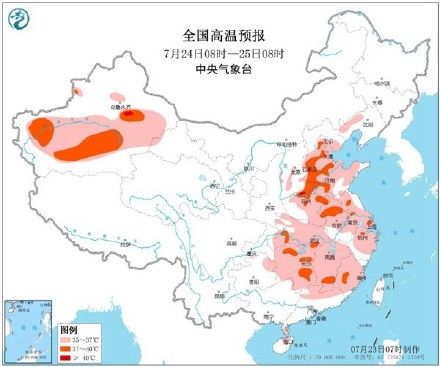 高温蔓延全国超16省市区 西南东北华北等地进入多雨期