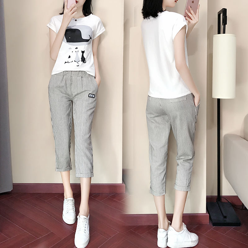 马上7号就立秋了，连衣裙靠边站，新版初秋套装来袭，迷人更显瘦