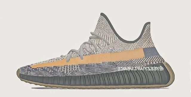  「实物」Yeezy 350v2 “灰生胶”实物泄露！延续无鞋提设计有点香！