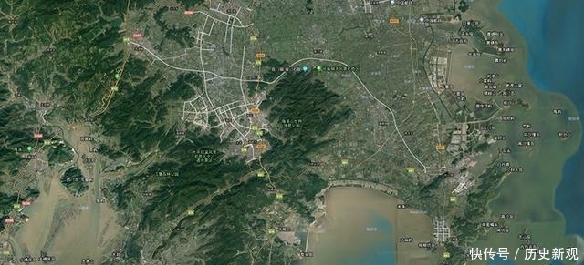 浙江各县级市卫星图PK，谁的建成区最大？义乌慈溪比较霸气！