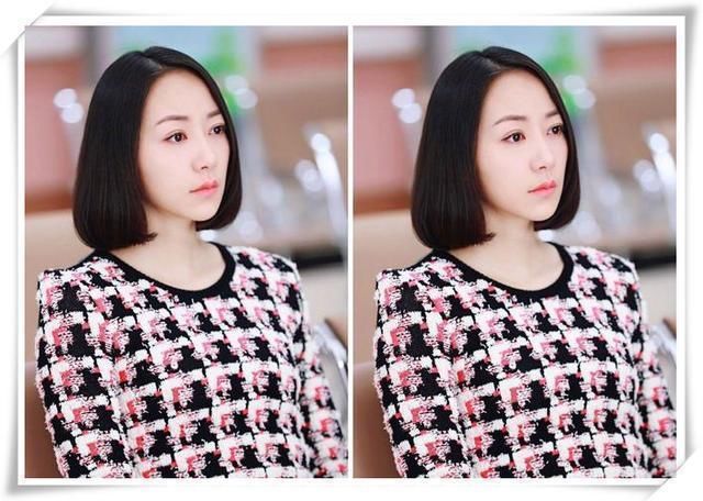 没有高圆圆的颜值真别剪短发了，像韩雪一样老成大妈就很尴尬了!