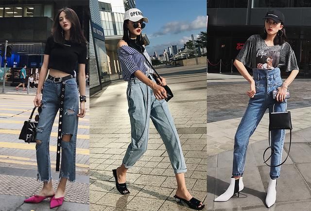 牛仔裤如何穿得最时髦，不妨试一试这3招