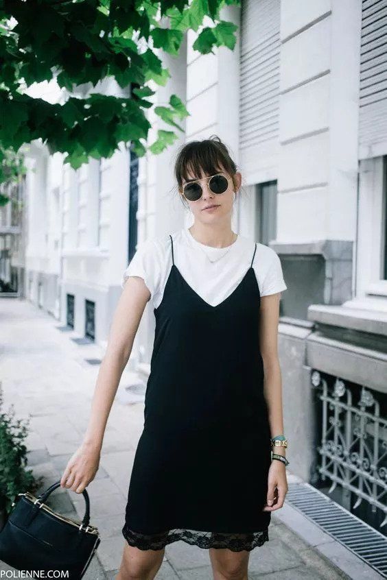 吊带裙真的百搭又好看