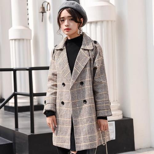 高端又时尚的毛呢外套,买件给妈妈穿,保暖又显气质