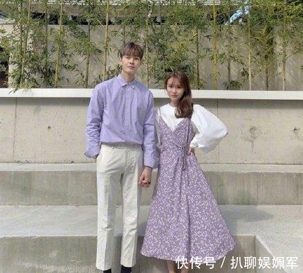  【款式不同】春季情侣装的正确打开方式，同色系的搭配呼应，简约又上镜！