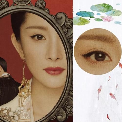 杨幂的“扶摇妆”比白浅好看一万倍，怪不得阮经天对她摸脸杀！