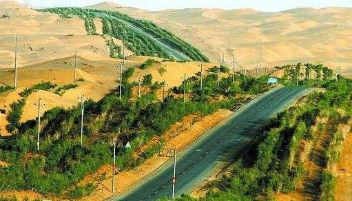 中国死亡之海修建一条致富路，堪称奇迹工程，20年绿化救活死海