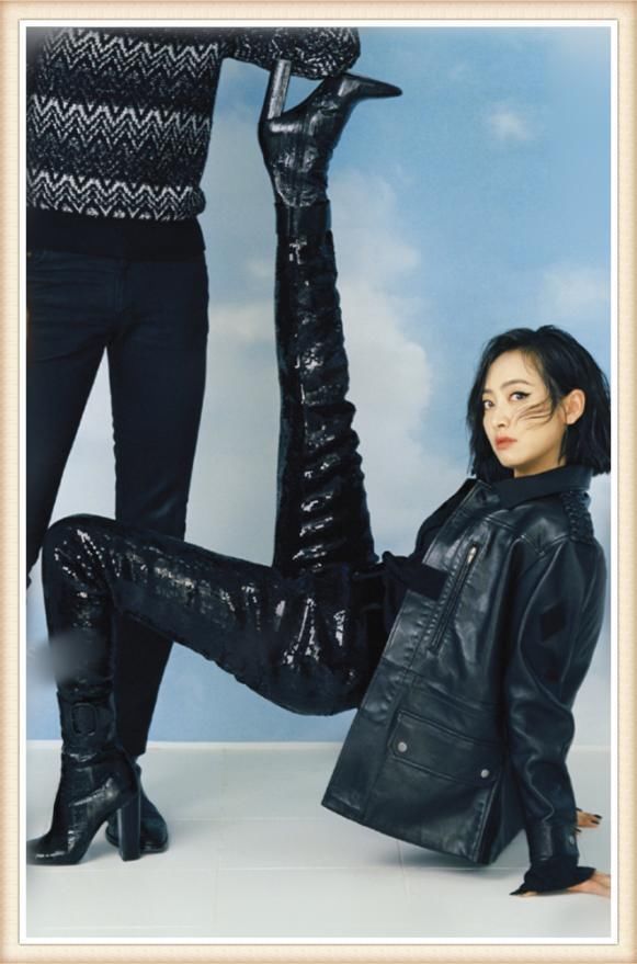 宋茜腿是有多长？一脚提到黄子韬腋下，网友：身高真的只有168？