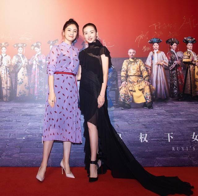 如懿传众嫔妃同框比美，董洁张钧甯时尚养眼，但都输给了43岁的她