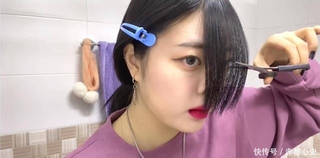 剪出的效果@还在等理发店开门?一个多月没修理的头发自己也能剪