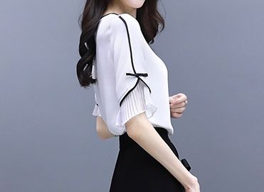 老婆都乐坏了,偷偷给她买的雪纺套装,穿上清爽又美丽,人见人夸