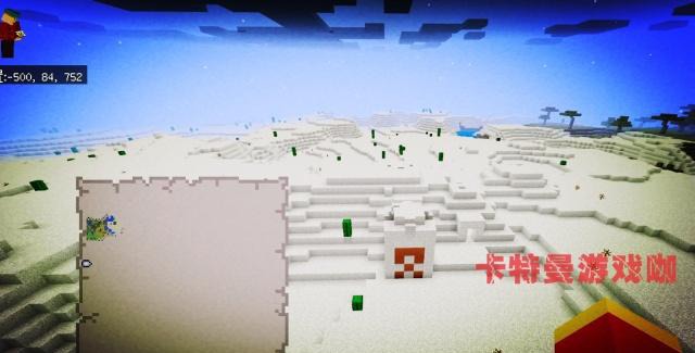 我的世界：出生4村庄相连包括僵尸村庄，4沙漠神殿还有神秘沙漏