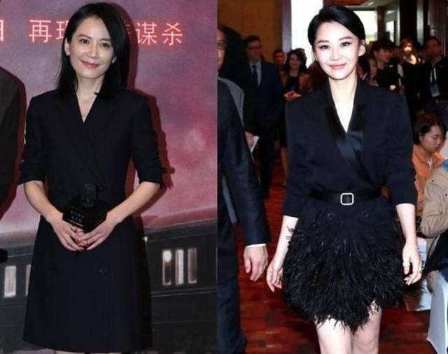 48岁许晴撞上46岁俞飞鸿,网友:打过针和没打针的脸果然不一样!