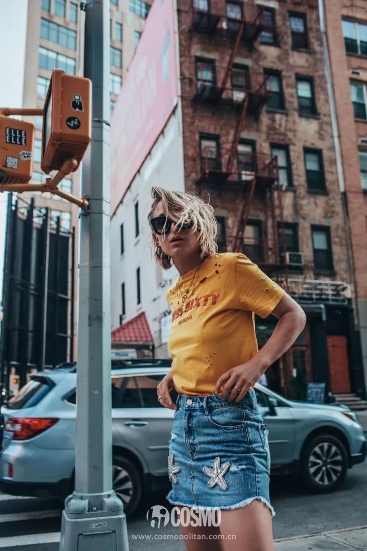 时髦办 | 两个月不见的刘亦菲穿上牛仔裙更美了