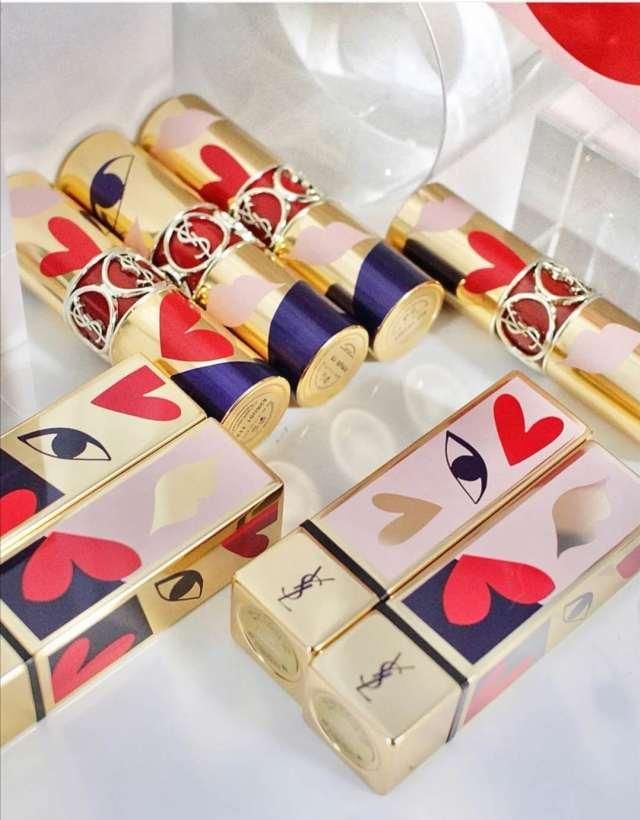 『红唇』YSL新品爱心红唇波普口红真的好美,显白高级又slay全场