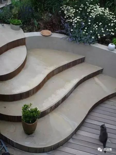 坡地庭院，高差处理的细节之美
