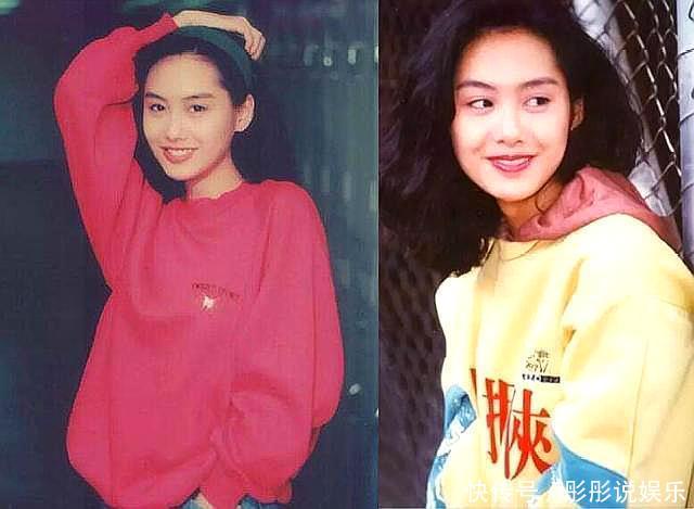 八九十年代，王祖贤就穿堆堆袜，想不到朱茵竟美的不像话