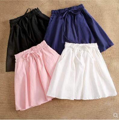 大暑天，别在穿紧身裤了!小衫搭配短裙，80后穿嫩 美 瘦