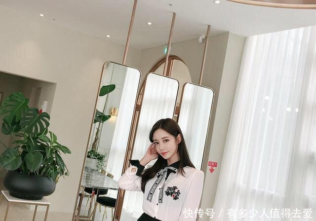 温婉大方的衬衣连衣裙，轻松容纳各种身材，而且看起来高贵上档次