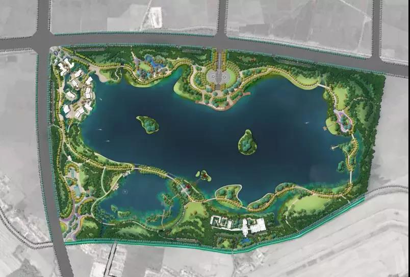 海龙湖公园项目正在加速推进