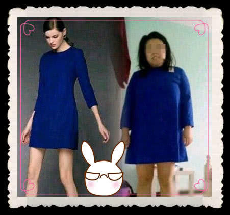 让人“吐血”的买家秀：图2萝莉秒变大妈，图3输在身材，最后一个