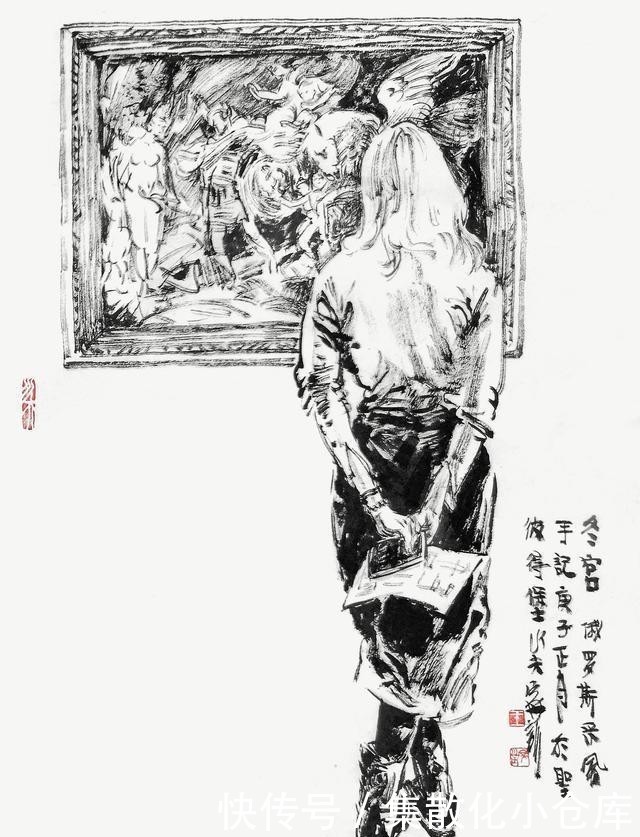 『画者』善画者勤于画|画家王家训在俄罗斯