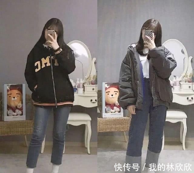 女生■青春女学生活力日常穿搭,很适合小个子女生借鉴哦