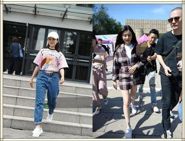 看了宋祖儿新生报到照，再看李兰迪，网友：果然是没对比就没伤害