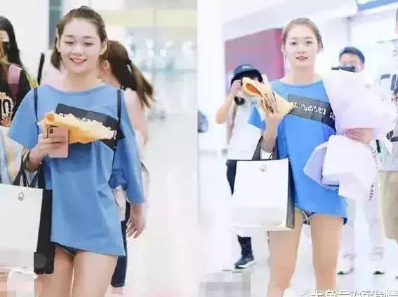 段奥娟真疯狂! 下体失踪只穿短袖? 网友: 16岁就这样穿真的好吗
