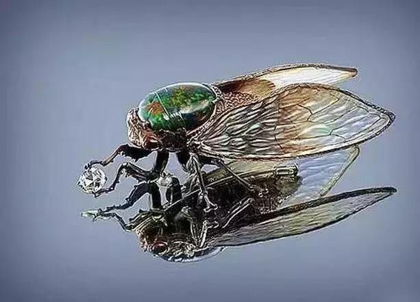 美得无与伦比!有一种美，叫翡翠镶嵌!