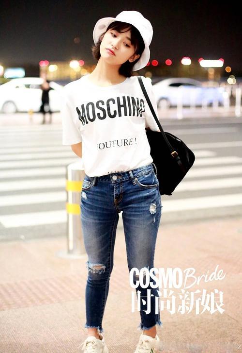 沈月精修图难掩粗腿，看阿娇baby邓紫棋如何用穿搭掩盖身材短板