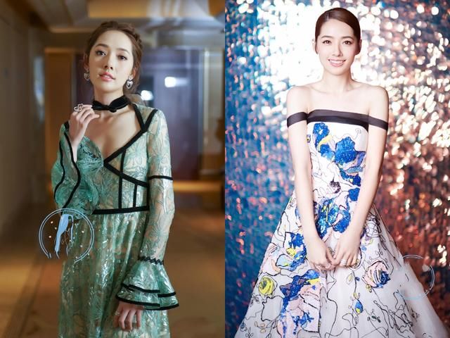 郭碧婷穿连衣短裙出街，还要故意剪开叉，网友：显腿长呗！