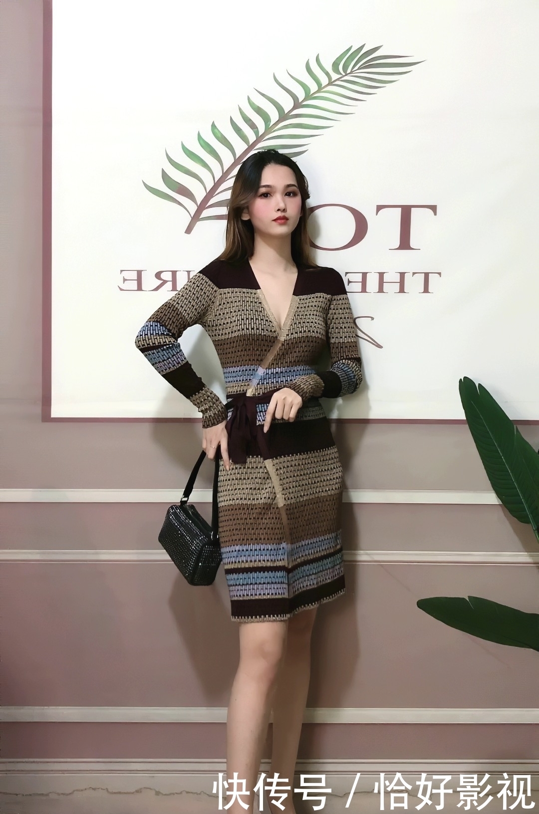 【 美女】显高又显瘦，尽显好身材，街拍：美女连衣裙穿搭合集