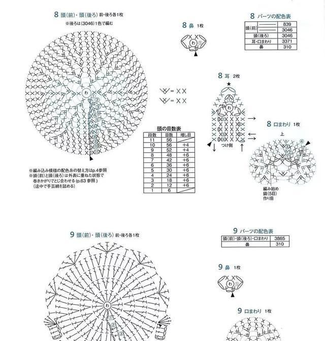  【胸针】她把钩编剩余下来的细线都钩成了小动物胸针,太让人喜欢了!
