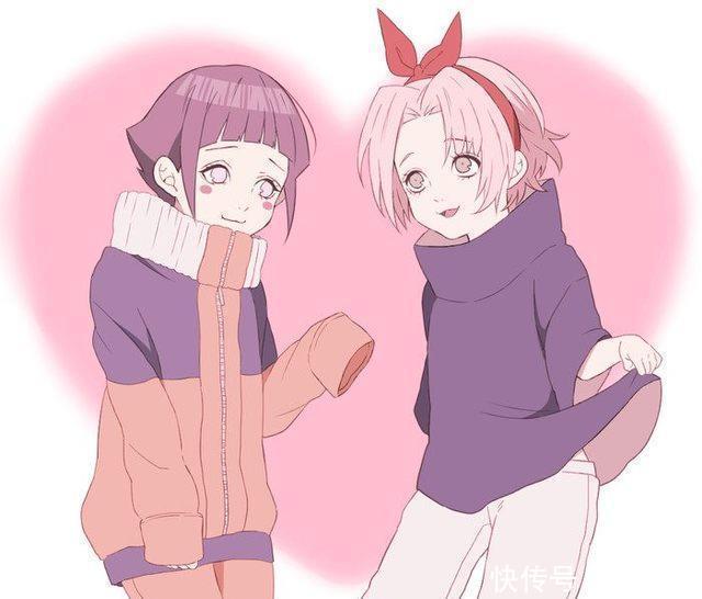 【 火影】雏田和小樱谁更胜一筹,火影里穿上老公衣服的美女忍者,