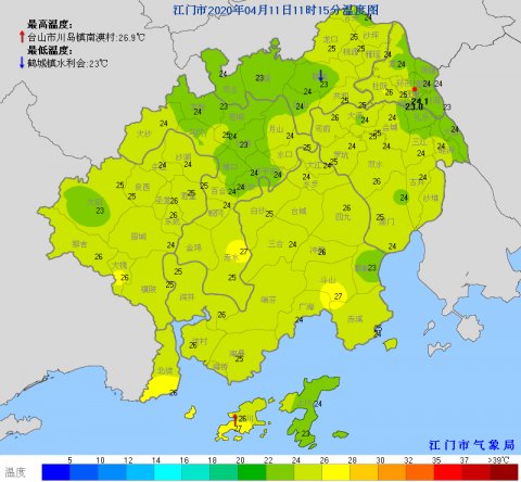  【防御】周末又一股冷空气来袭 江门再迎强对流天气