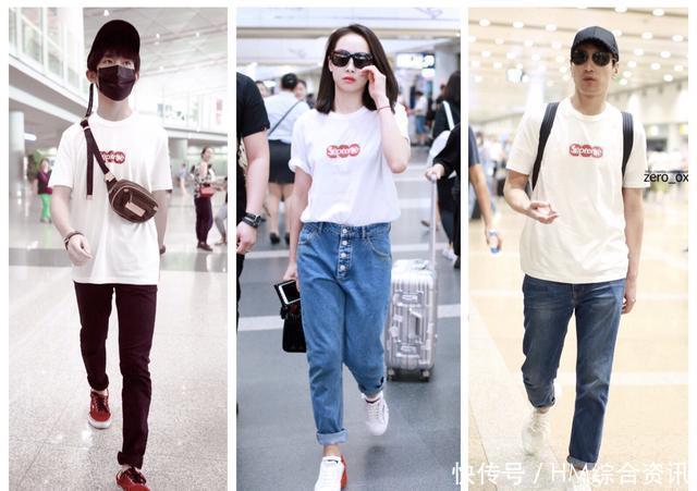 撞衫不可怕，可怕的是撞成“情侣”衫，易烊千玺还撞了不止一次！