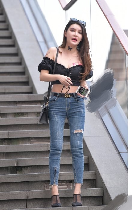 【设计】黑色网纹高跟鞋, 最能彰显出成熟女性的性感魅力