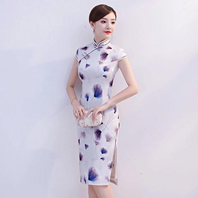 时尚大方,修身中式旗袍,散发女人独特美!