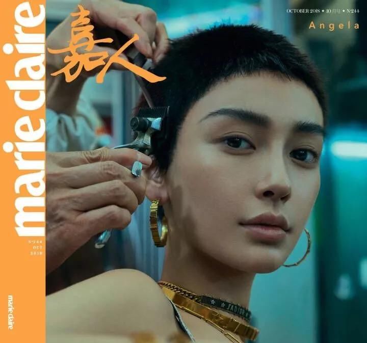 baby颜值太高骄傲了?突然剪了板寸头!怎么像黄晓明呢?